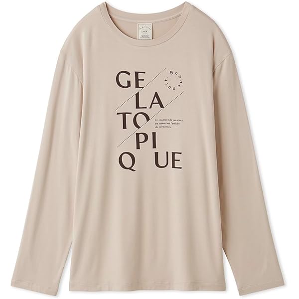 JOEL ROBUCHON レーヨンシルクバックプリントロンT ジェラートピケ gelato pique（ジェラートピケ）の「【Joel Robuchon & gelato